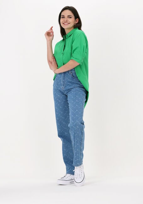 Grüne GESTUZ Blusen AVALI SS SHIRT - large