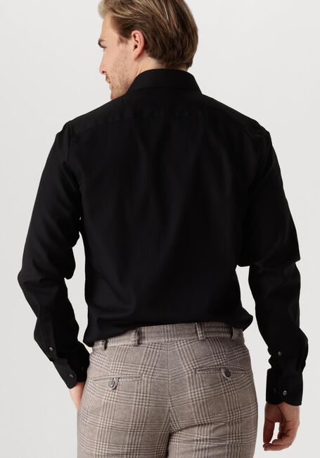 Schwarze PROFUOMO Klassisches Oberhemd FINE TWILL - SLIM FIT - NON IRON - large