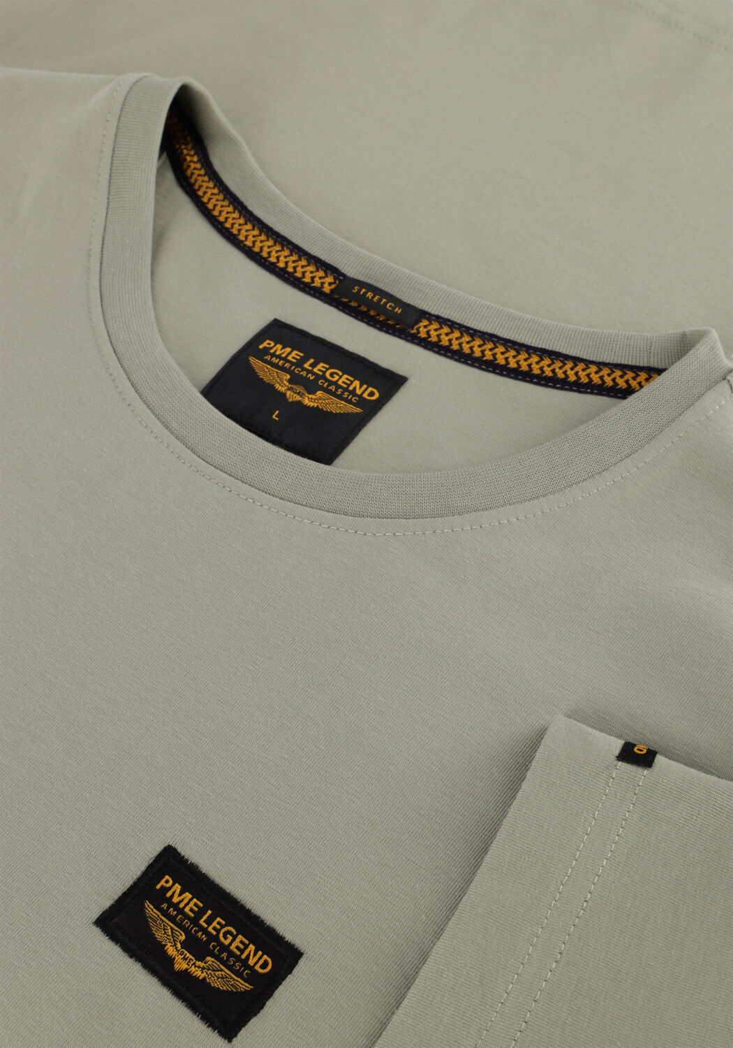 Gr&uuml;ne PME LEGEND T-shirt SHORT SLEEVE R-NECK GUYVER TEE - large