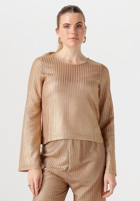 Bronzefarbene STUDIO AMAYA T-shirt EVI - large
