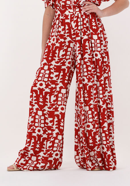 Rote IDANO Weite Hose JULES - large
