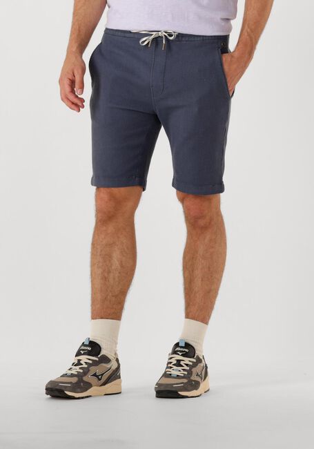 Dunkelblau CAST IRON Kurze Hose CHINO SHORTS WAFFLE STRUCTURE - large