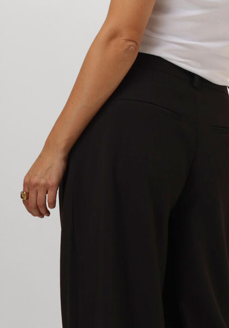 Schwarze MY ESSENTIAL WARDROBE Weite Hose MILANMW WIDE PANT - large