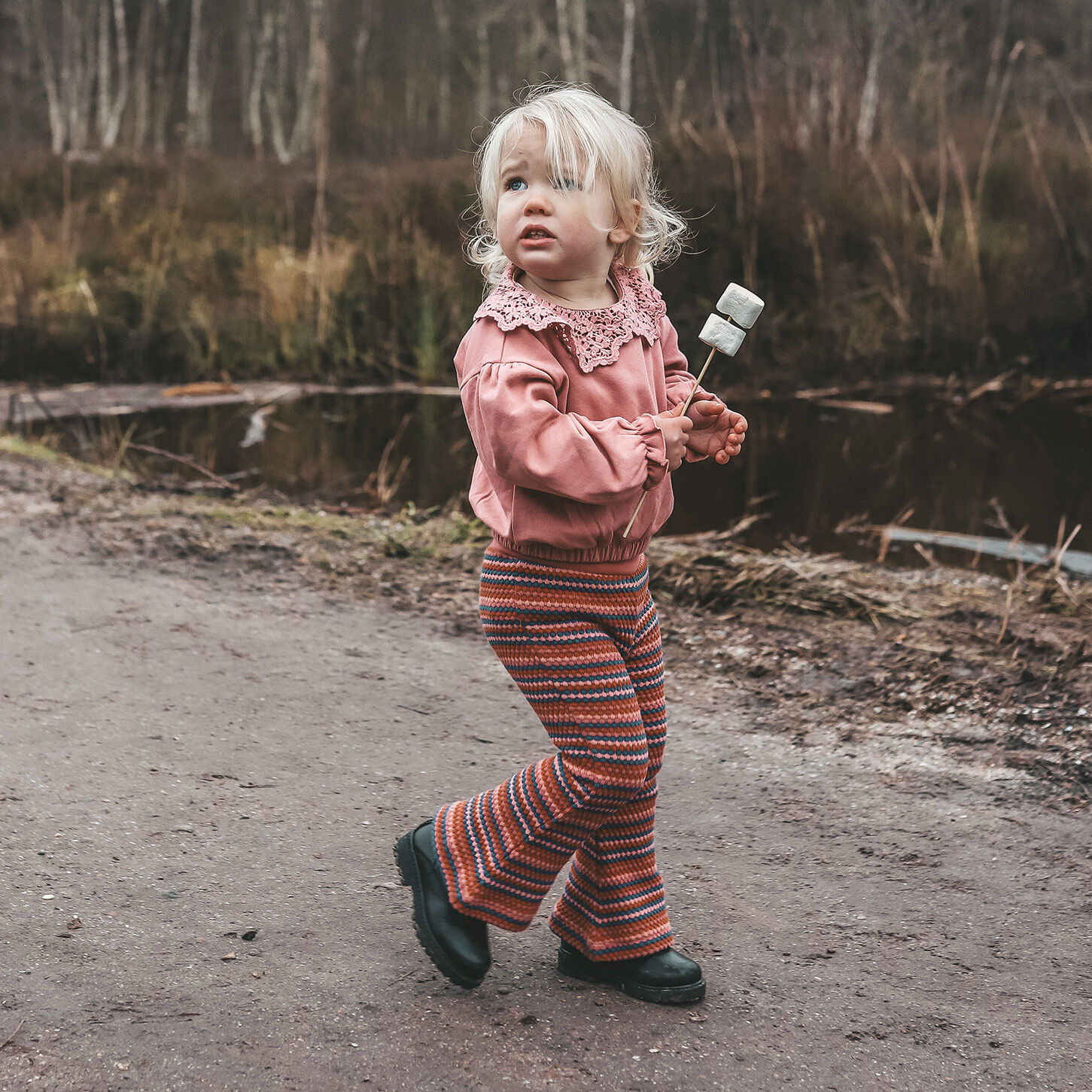 Rosane YOUR WISHES Pullover FRENCH KNIT CROCHET SWEATER - large