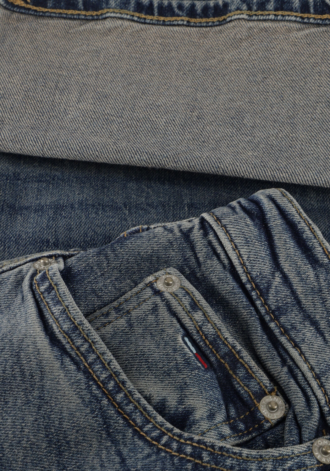 Blaue TOMMY JEANS Wide jeans CLAIRE HR WD TURN UP EI6154 - large