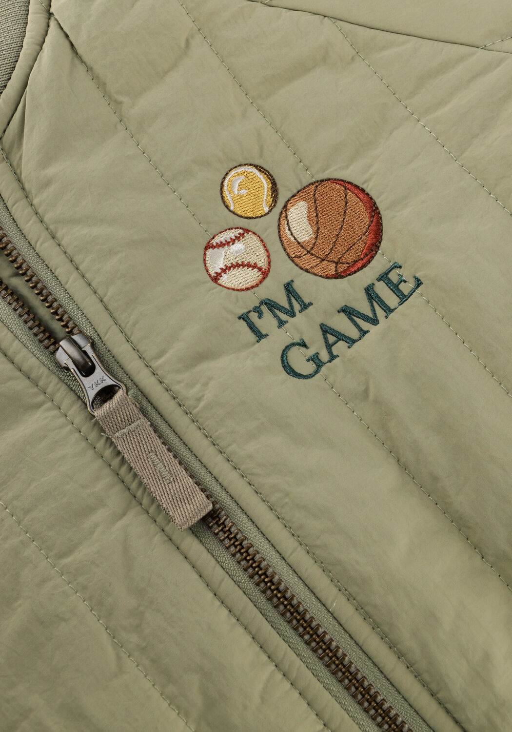 Beige KONGES SLOJD Jack JUNO BOMBER JACKET - large