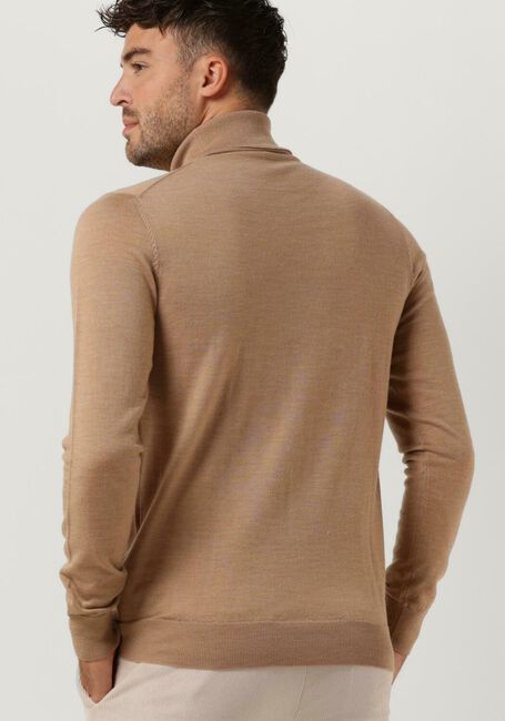 Camelfarbene PROFUOMO Rollkragenpullover PULLOVER ROLL NECK - large