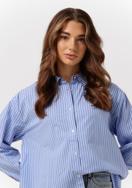 Hellblau MODSTRÖM Blusen ANDY SHIRT - large
