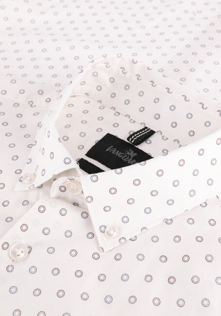 Weiße VANGUARD Klassisches Oberhemd LONG SLEEVE SHIRT PRINT ON POPLIN STRETCH - large