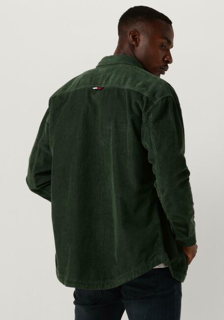 Grüne TOMMY JEANS Overshirt CASUAL CORDUROY OVERSHIRT - large