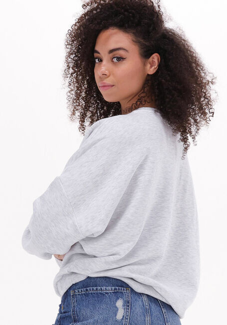 Hellgrau COLOURFUL REBEL Sweatshirt REBEL PATCH DROPPED SHOULDER SWEAT - large