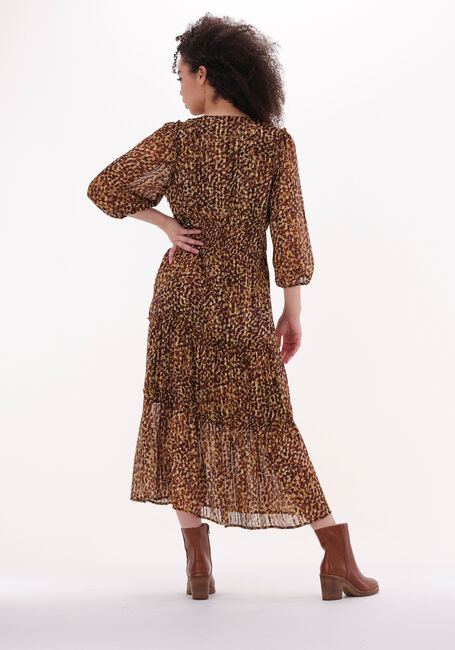 Braune SECOND FEMALE Maxikleid NUTMEG DRESS - large