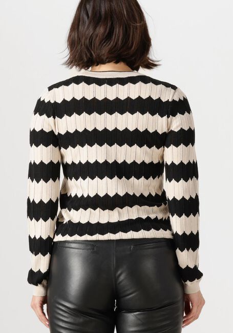 Sand OBJECT Pullover OBJEBBA L/S RE KNIT PULLOVER - large