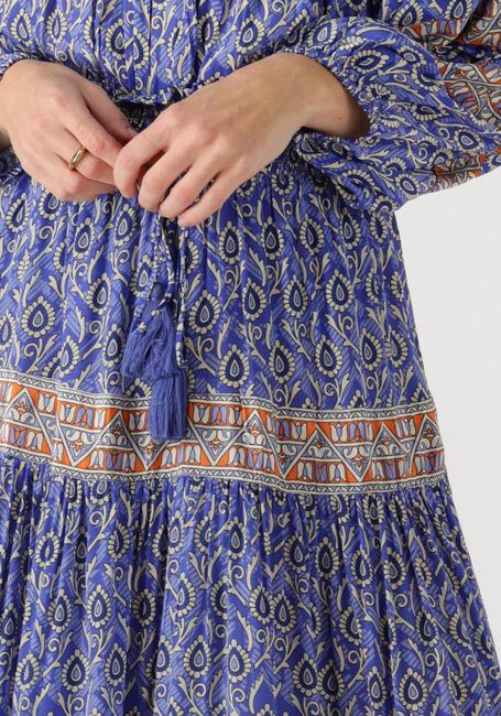 Blaue LOLLYS LAUNDRY Maxirock DIAMONDLL MAXI SKIRT - large