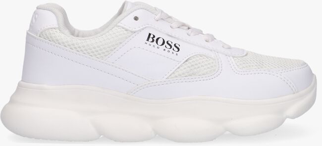 Weiße BOSS KIDS Sneaker low BASKETS - large