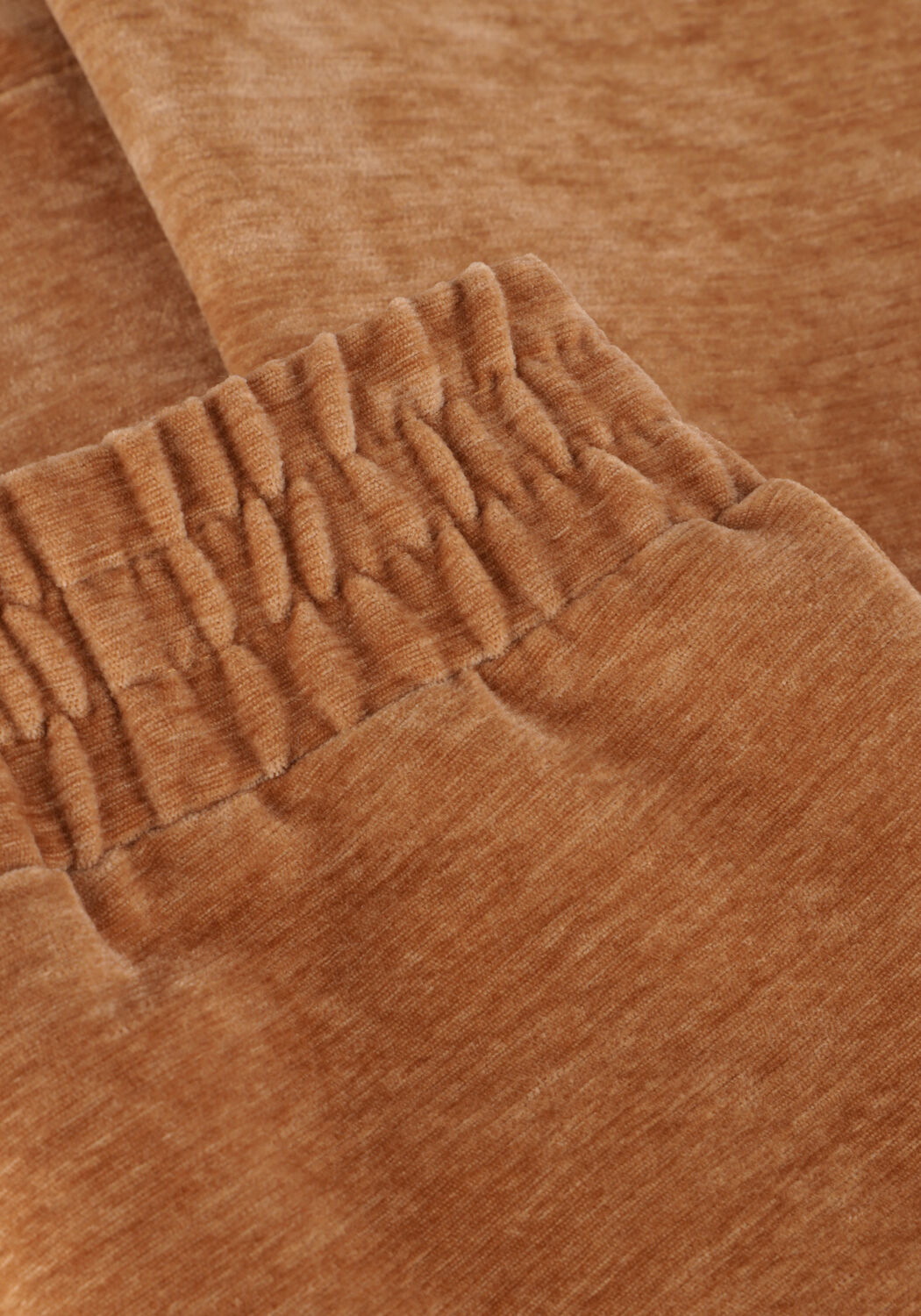 Taupe NONO Schlaghose SADY VELVET FLARED PANTS - large