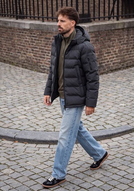 Graue AIRFORCE Wattierte Jack MITCHELL PARKA - large