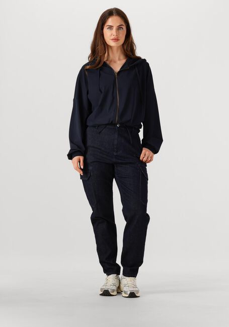 Dunkelblau PENN & INK Strickjacke HOODIE W25F1739 - large