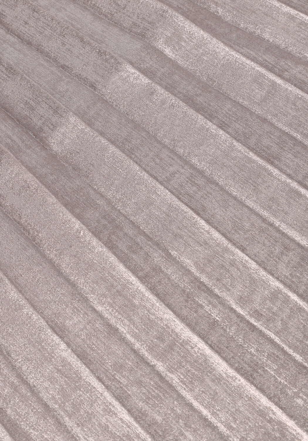 Wei&szlig;e SUMMUM Midirock PLEATED SKIRT LAMEE METALLIC - large