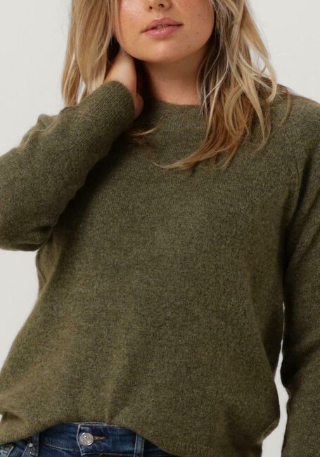 Dunkelgr&uuml;n SELECTED WOMEN Pullover SLFLULU LS KNIT O-NECK B - large