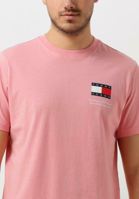 Rosane TOMMY JEANS T-shirt TJM SLIM ESSENTIAL FLAG TEE - large