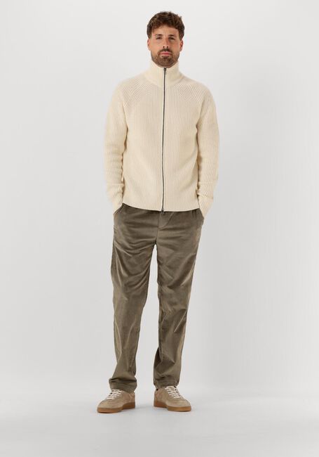 Ecru FORÉT Strickjacke DELTA WOOL ZIP KNIT - large