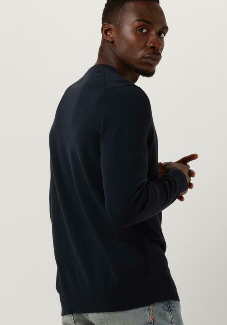 Dunkelblau LYLE & SCOTT Pullover COTTON CREW NECK JUMPER - large