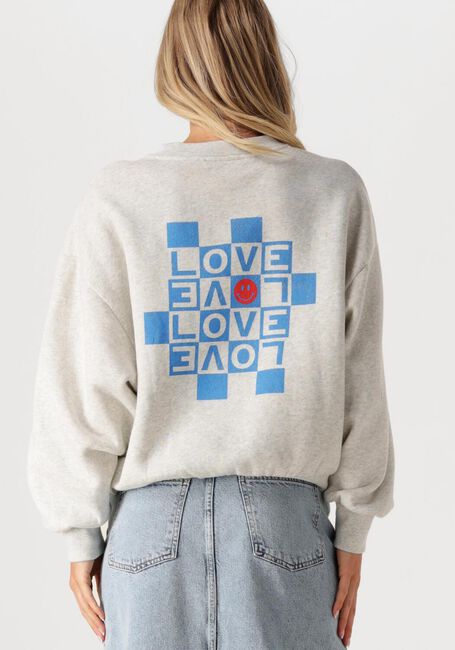 Graue BY-BAR Sweatshirt BIBI LOVE SWEATER - large