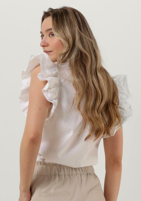 Weiße BY-BAR Blusen LILA POPLIN BLOUSE - large