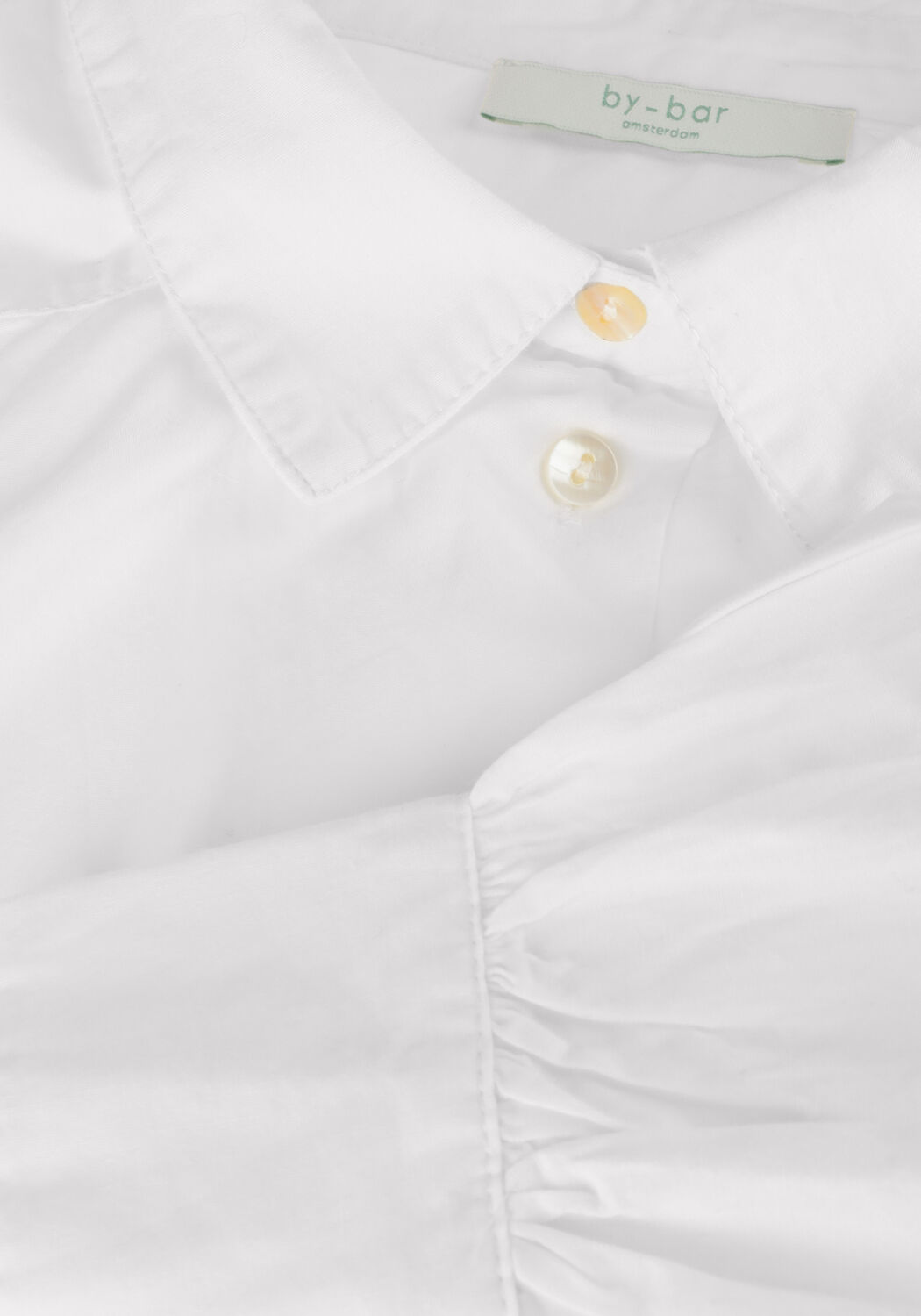 Wei&szlig;e BY-BAR Blusen SARAH SHORT BLOUSE - large