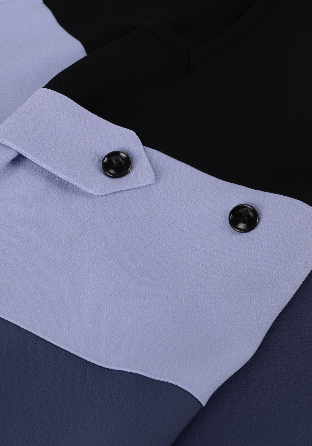 Blaue VANILIA Maxikleid MAXI COLOURBLOCKING - large