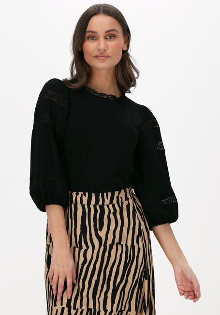 Schwarze JANSEN AMSTERDAM Top NORA - large