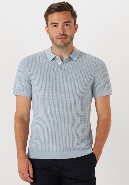 Hellblau DRYKORN Polo-Shirt TRITON 420197 - large