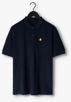 Blaue STRØM Clothing Polo-Shirt POLO