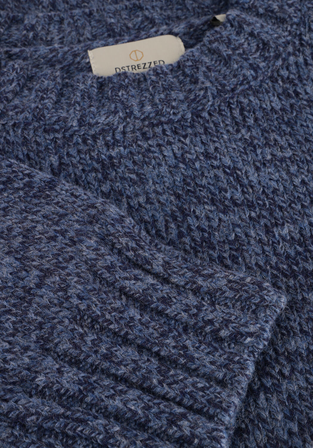 Blaue DSTREZZED Pullover PER CREWNECK - large