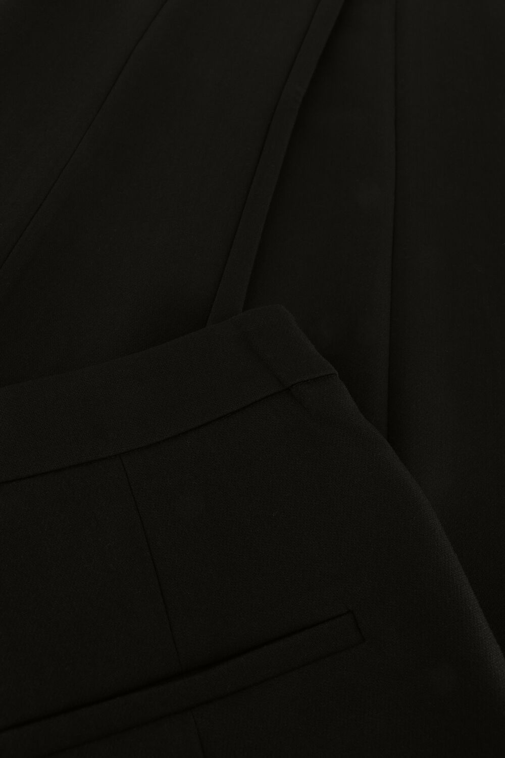 Schwarze ANOTHER LABEL Hose GINGER PANTS - large