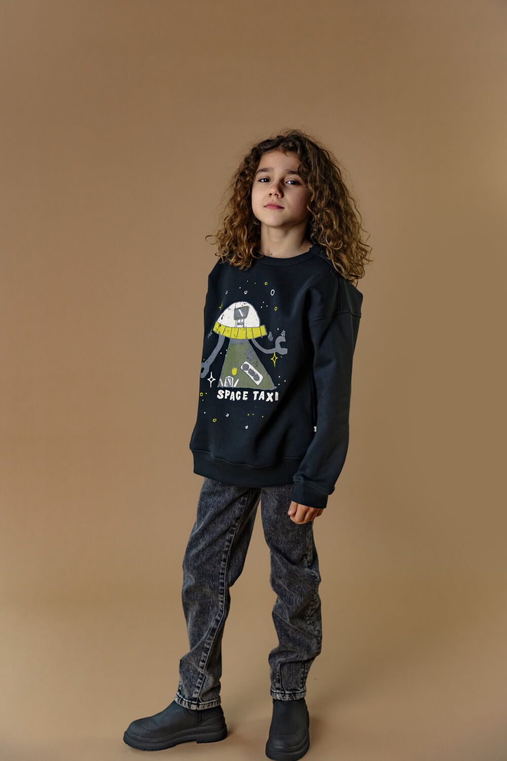 Schwarze AMMEHOELA Straight leg jeans AM.HARLEYDNM.NO2 - large