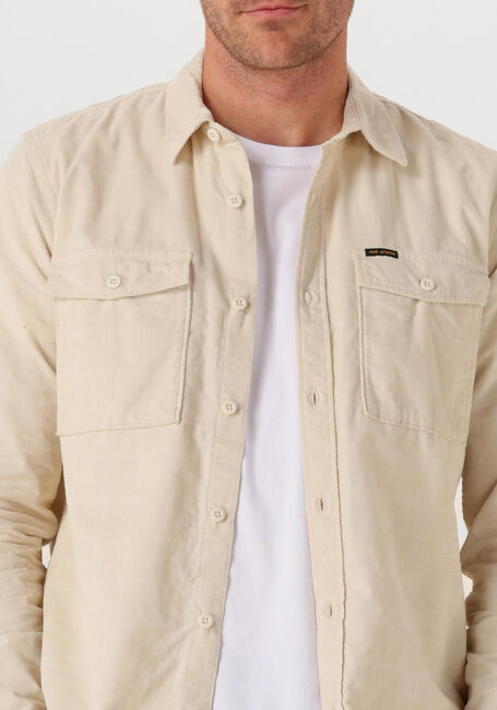 Beige PME LEGEND Casual-Oberhemd CORDUROY SHAVED SQUARE/CASUAL 2 - large