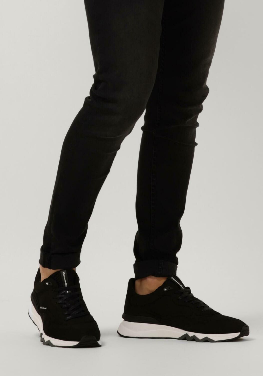 Schwarze FLORIS VAN BOMMEL Sneaker Low SFM-10136 DE ZAGER - large