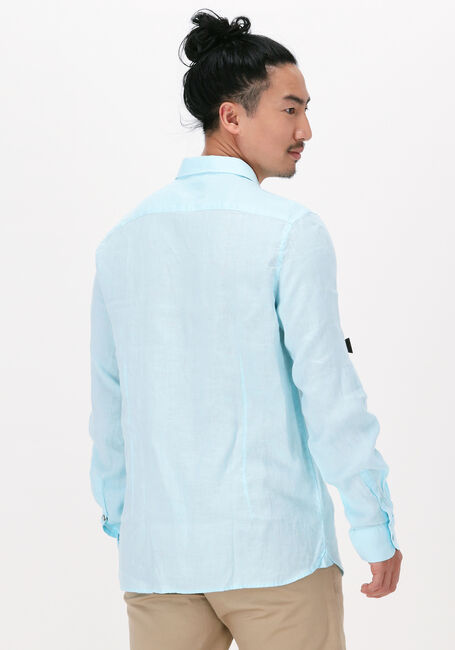 Blaue DSTREZZED Casual-Oberhemd JAGGER SHIRT LINEN - large
