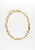 Goldfarbig NOTRE-V Kette KETTING SCHAKEL #5 - medium
