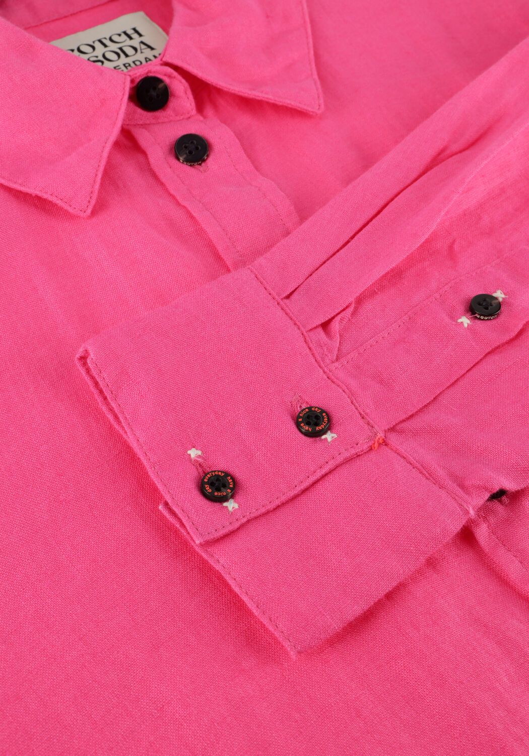 Rosane SCOTCH & SODA Blusen OVERSIZED LINEN SHIRT - large