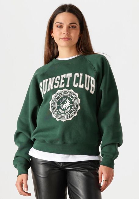 Dunkelgrün CATWALK JUNKIE Sweatshirt GRAPHIC SWEATER - large