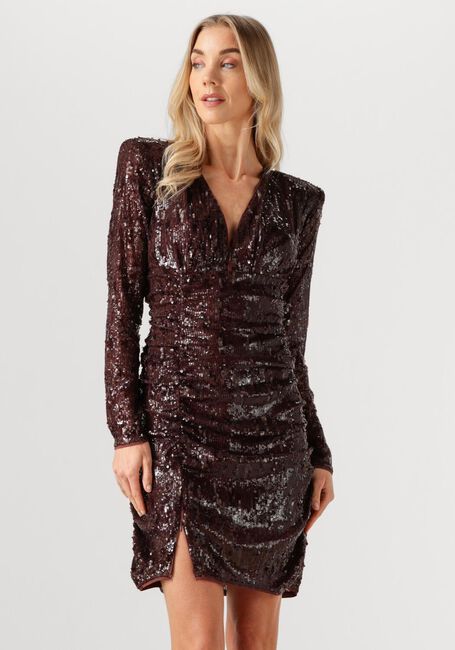 Bordeaux COPENHAGEN MUSE Minikleid CMSEQUINCE-DRESS - large