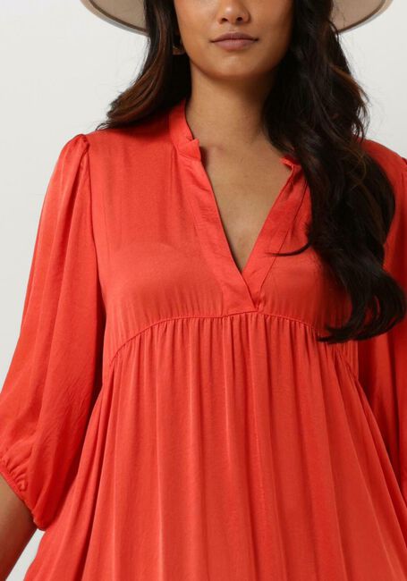 Orangene SUMMUM Midikleid DRESS SILKY TOUCH - large