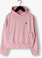 Hell-Pink LYLE & SCOTT Sweatshirt ACID WASH LB OTH HOODIE - medium