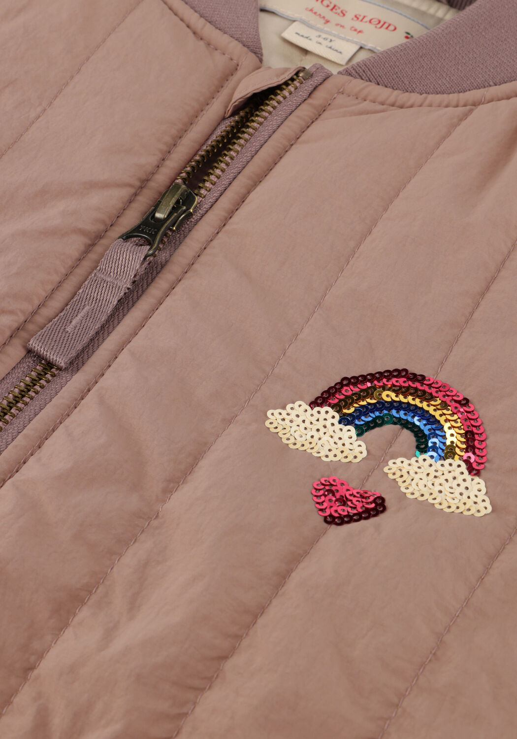 Rosane KONGES SLOJD Wattierte Jack JUNO SEQUIN BOMBER JACKET - large