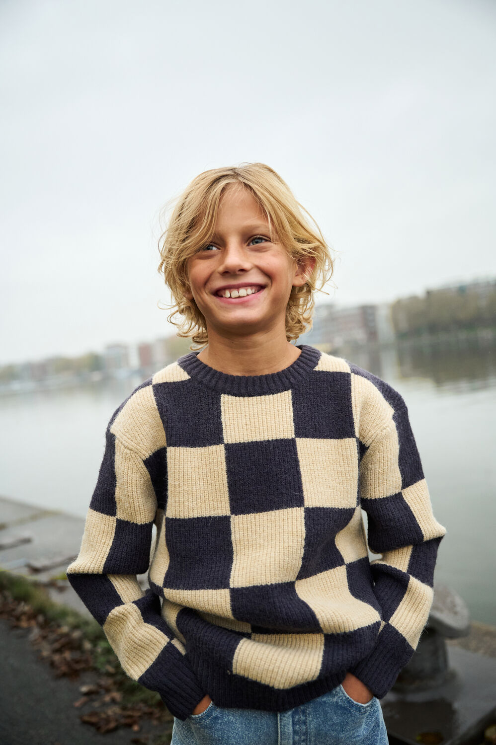 Schwarze TUMBLE 'N DRY Pullover MILES - large