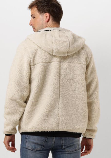 Beige TOMMY JEANS Strickjacke TJM REG BADGE TEDDY - large