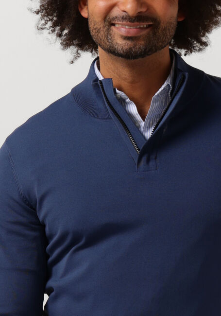 Blaue GENTI Pullover K9153-1260 - large